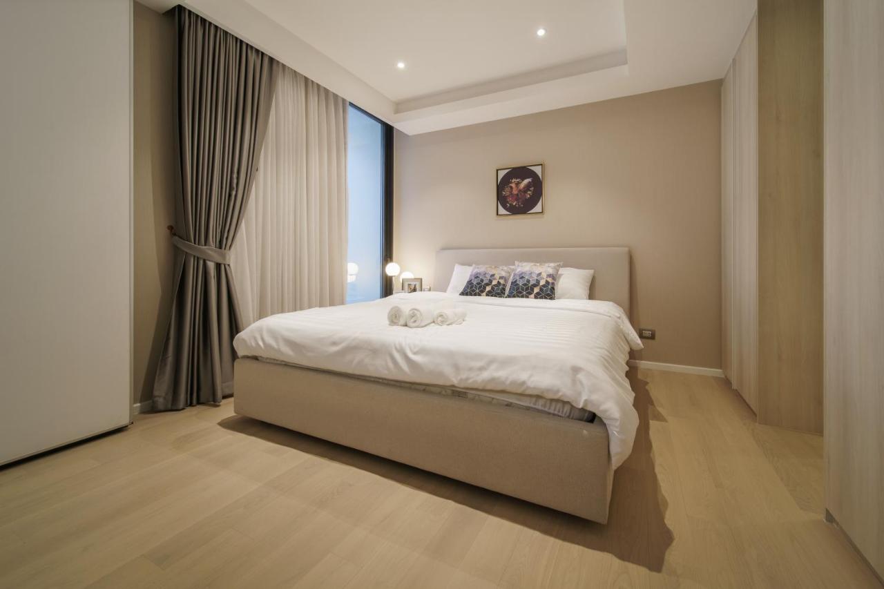 Apartamento Sukhumvit 11#Luxury#Pool#Gym#Bts Nana&Mrt Sukhumvit#1Br#Max2Ppl Bangkok Exterior foto