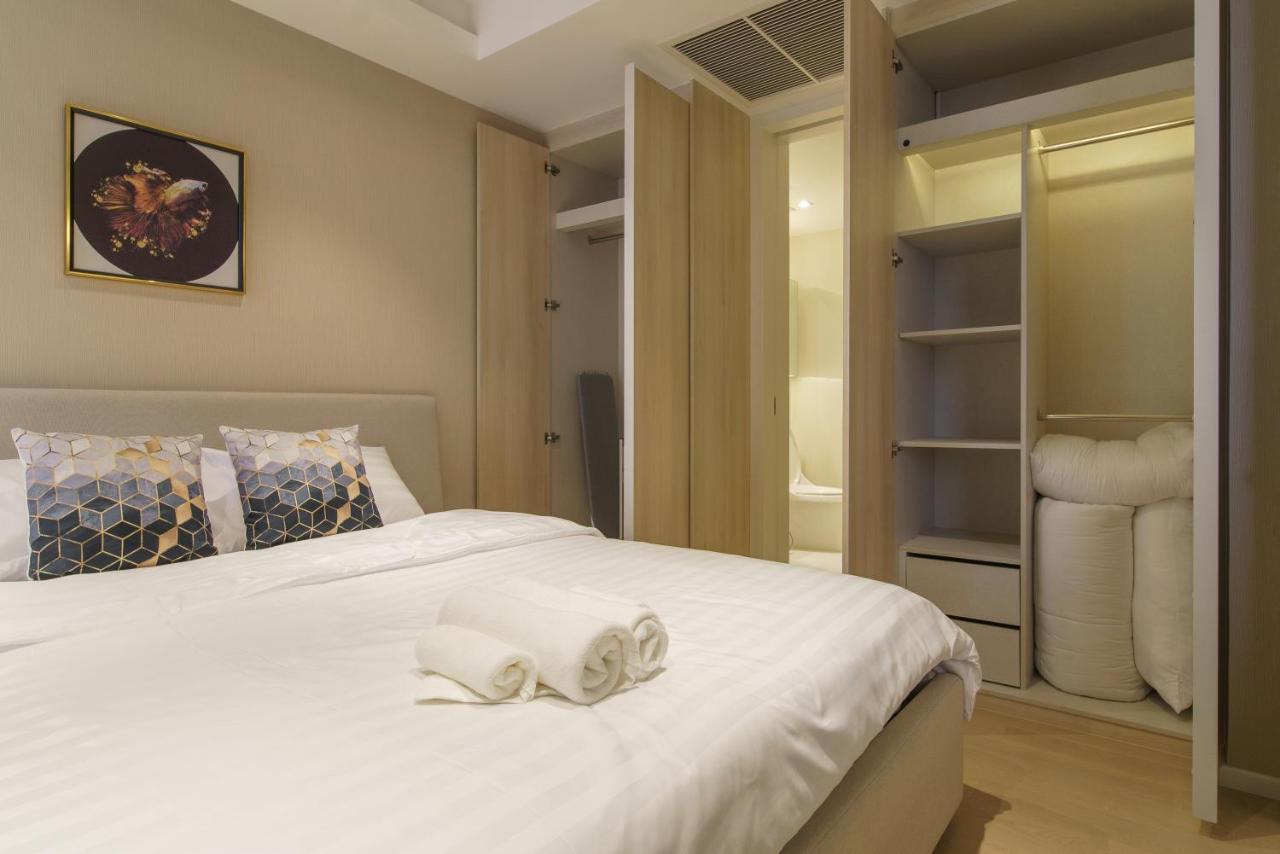 Apartamento Sukhumvit 11#Luxury#Pool#Gym#Bts Nana&Mrt Sukhumvit#1Br#Max2Ppl Bangkok Exterior foto