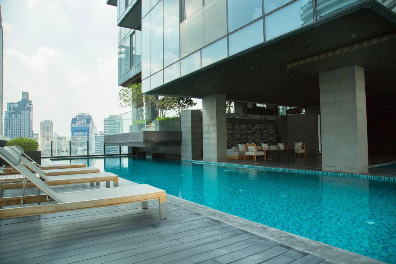 Apartamento Sukhumvit 11#Luxury#Pool#Gym#Bts Nana&Mrt Sukhumvit#1Br#Max2Ppl Bangkok Exterior foto