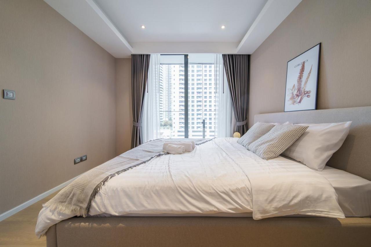 Apartamento Sukhumvit 11#Luxury#Pool#Gym#Bts Nana&Mrt Sukhumvit#1Br#Max2Ppl Bangkok Exterior foto