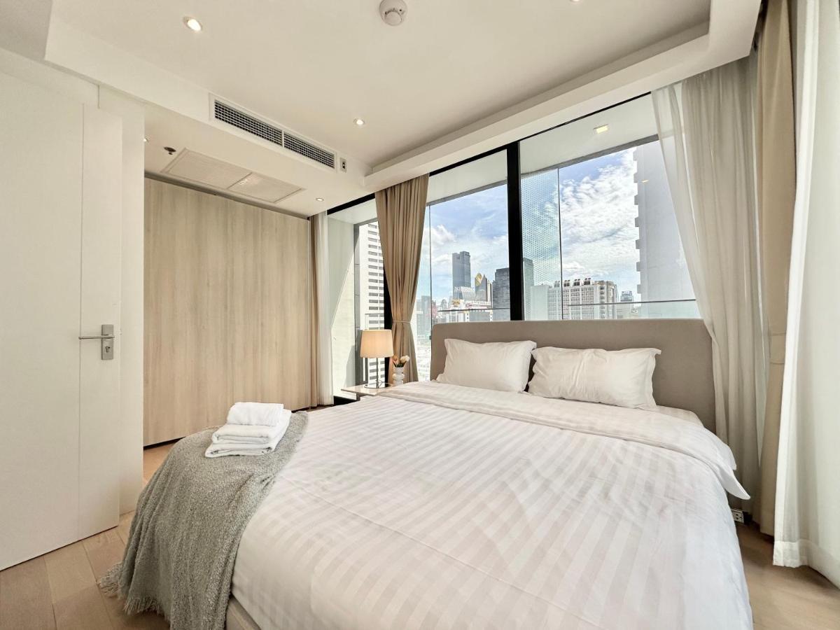Apartamento Sukhumvit 11#Luxury#Pool#Gym#Bts Nana&Mrt Sukhumvit#1Br#Max2Ppl Bangkok Exterior foto
