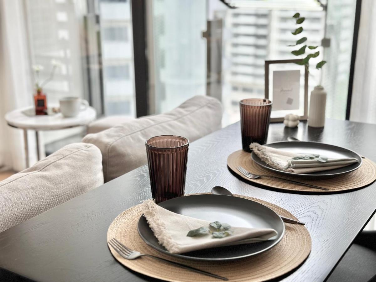 Apartamento Sukhumvit 11#Luxury#Pool#Gym#Bts Nana&Mrt Sukhumvit#1Br#Max2Ppl Bangkok Exterior foto