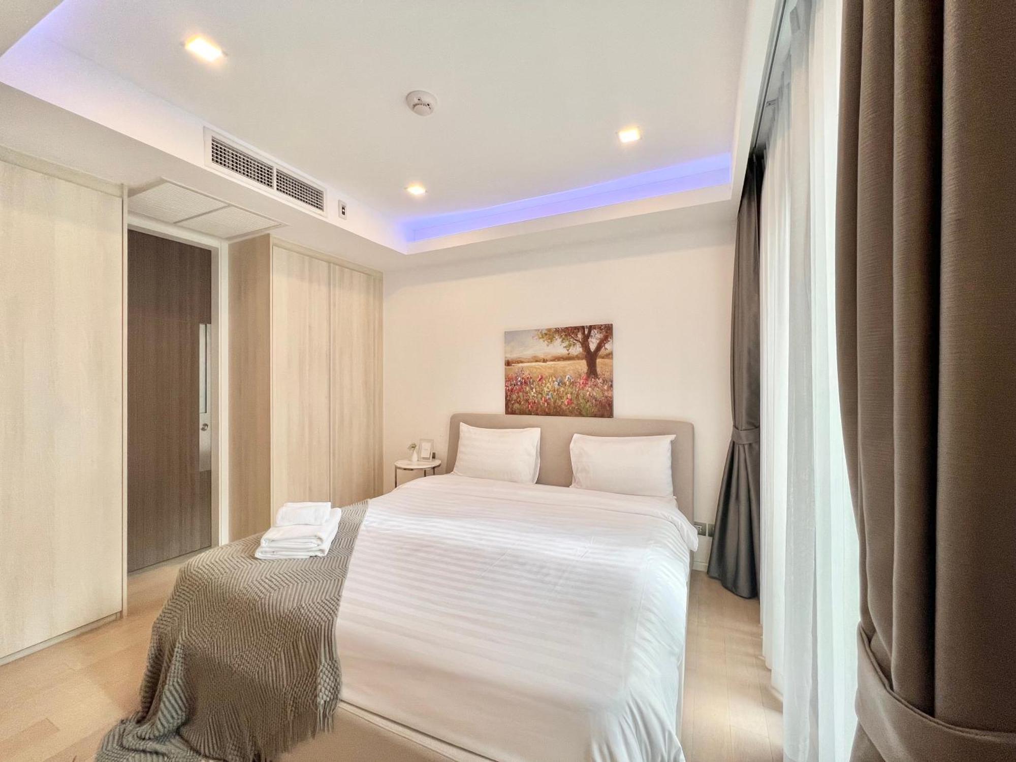 Apartamento Sukhumvit 11#Luxury#Pool#Gym#Bts Nana&Mrt Sukhumvit#1Br#Max2Ppl Bangkok Exterior foto